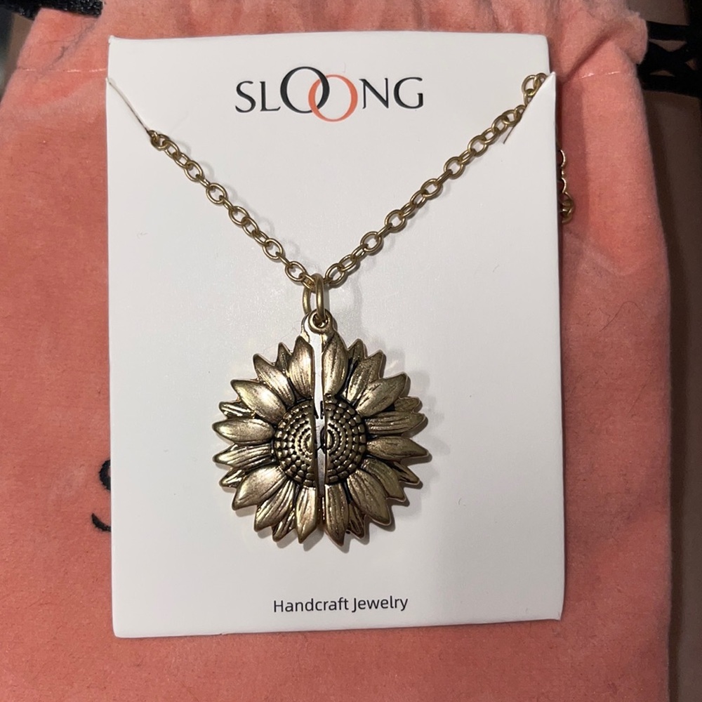 Sunflower Necklace